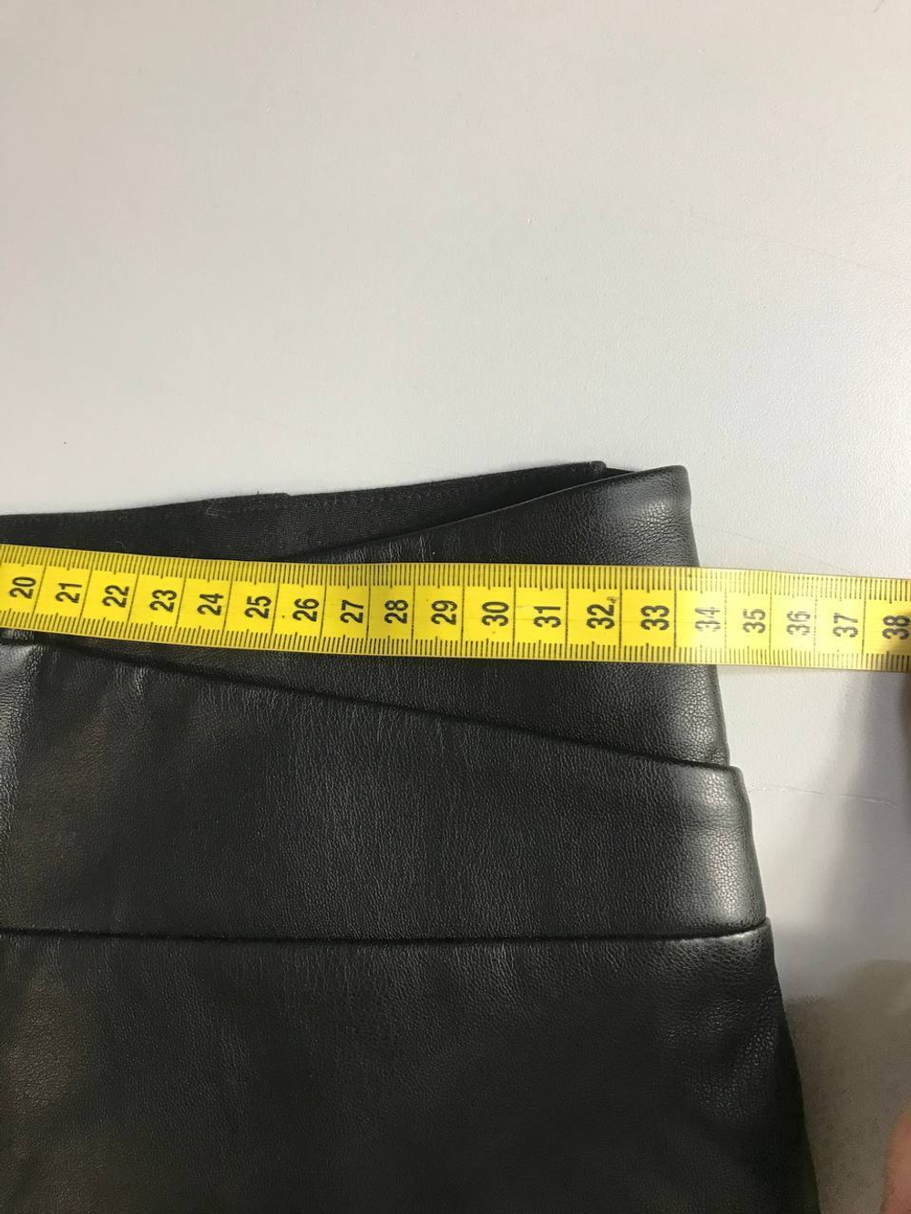 Юбка-карандаш Lime из экокожи, маркировка S, визуально 44 размер