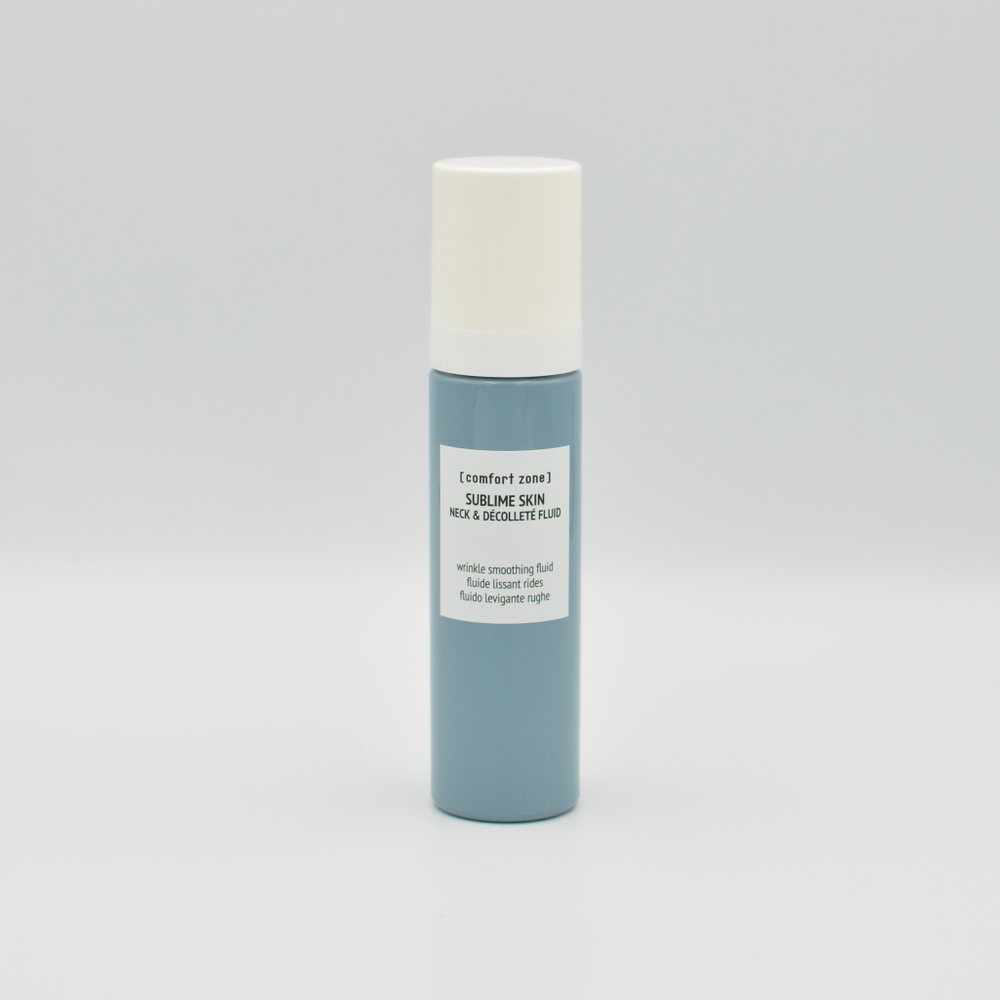 COMFORT ZONE Омолаживающий крем-флюид для кожи шеи и декольте Sublime Skin