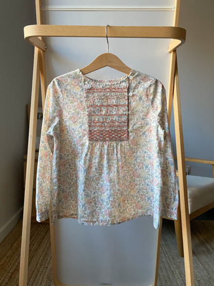 Хлопковая блузка Bonpoint, 116