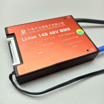 Плата Li ion BMS daly 14s52v 50A с термодатчиком