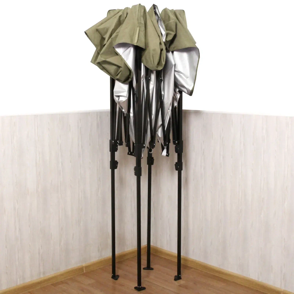 Тент-шатер «Практик» раздвижной в сумке 3*3*2,5м бежевый