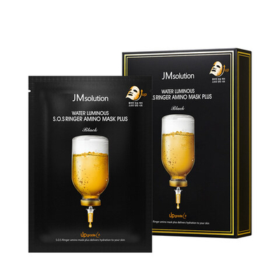 JMSOLUTION Укрепляющая тканевая маска С АМИНОКИСЛОТАМИ Water Luminous S.O.S. Ringer Amino Mask (35 мл)