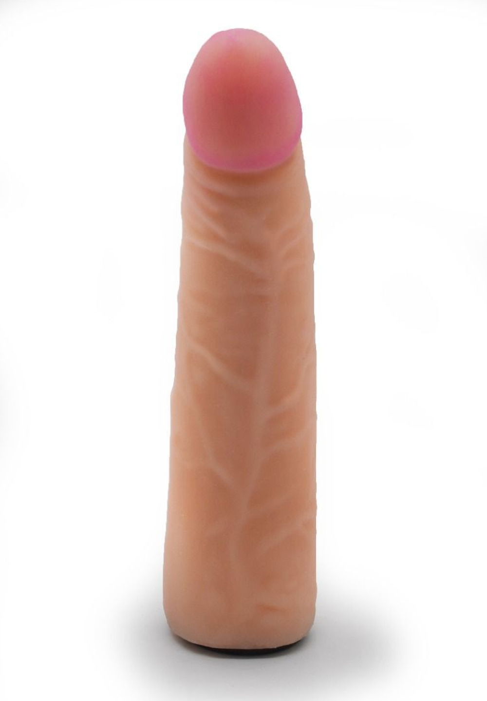 Страпон системы Харнесс: трусики с плугом и реалистичная насадка - 17,5 см. (Цвет: телесный)