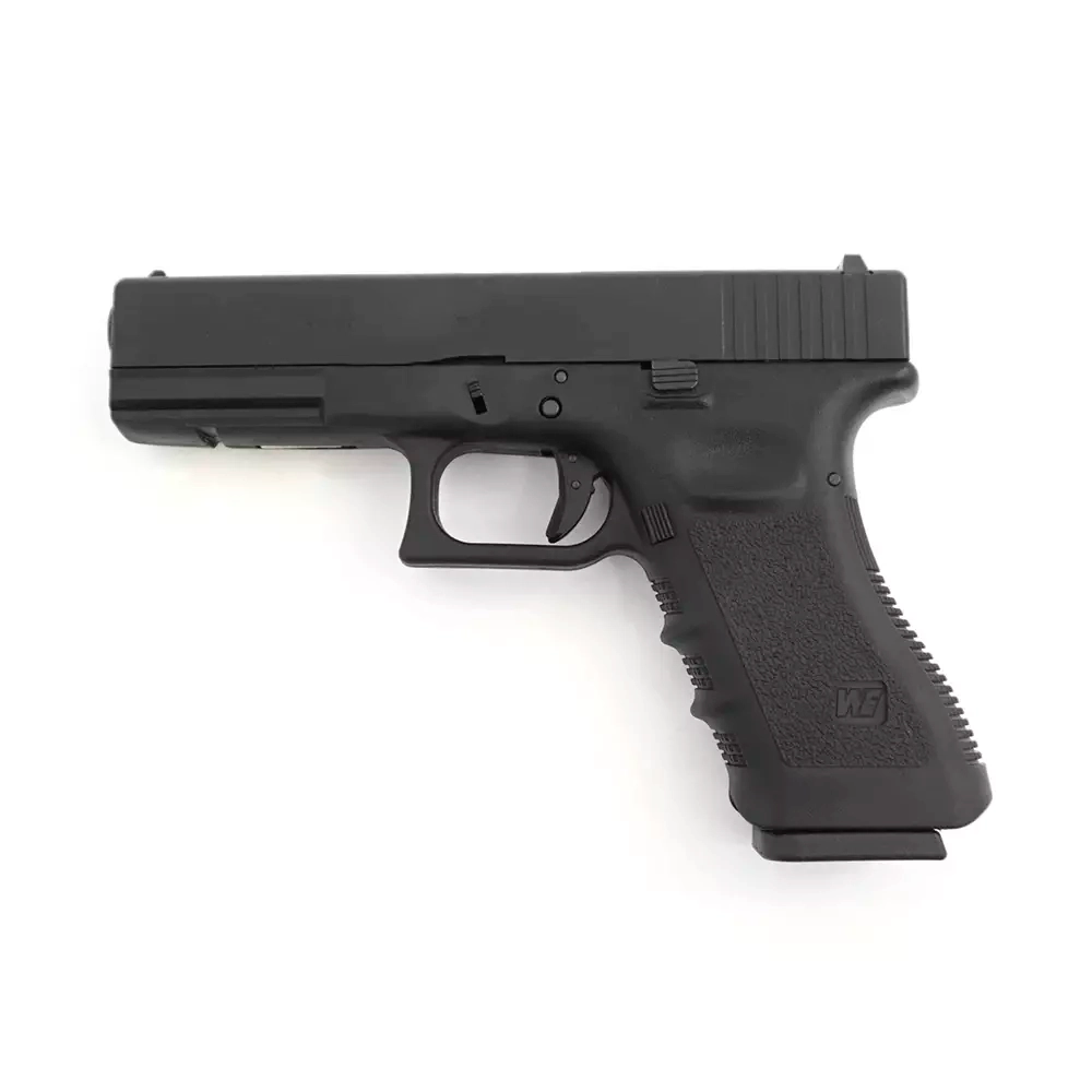 Модель пистолета WE Glock G17 gen3 metal slide Gas, Black
