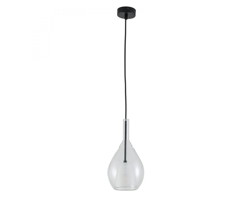 Подвесной светильник Newport NORA 7231/S mat.black clear, М0071757