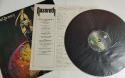 Винтажная виниловая пластинка LP Nazareth Expect No Mercy (Japan 1978) (No Obi)