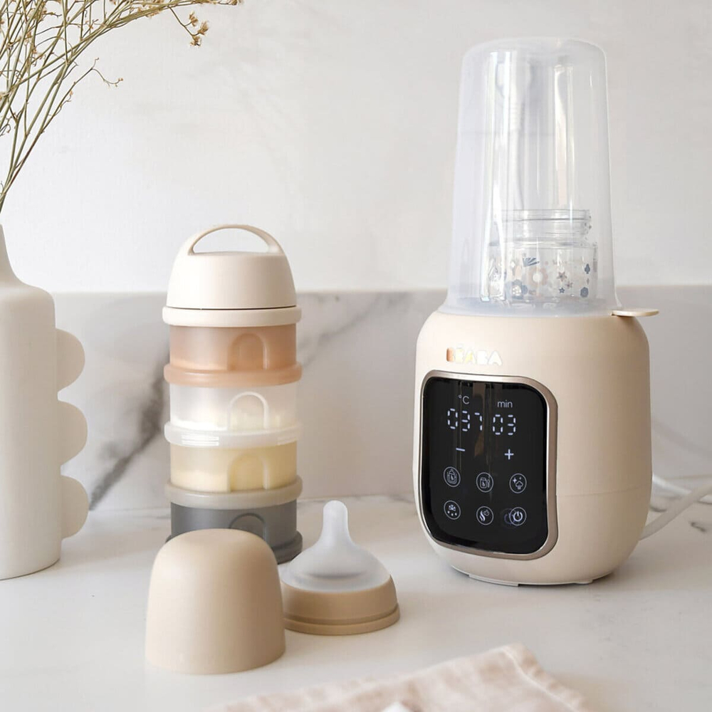 Подогреватель детских бутылочек BEABA бежевый