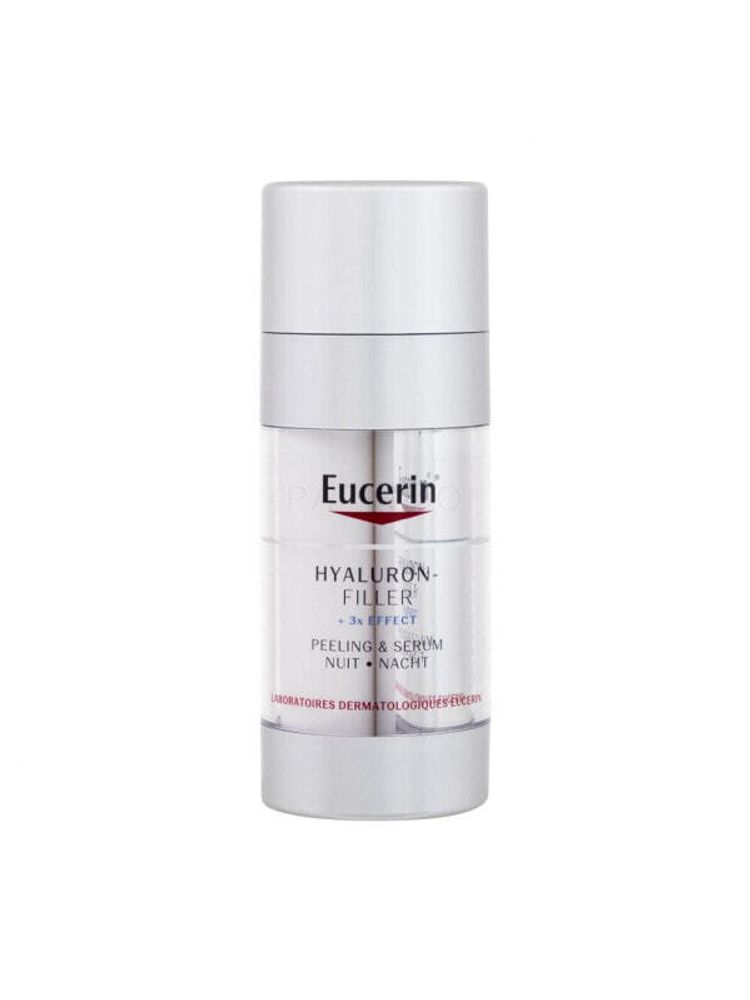 Сыворотки, ампулы и масла Eucerin Hyaluron-Filler + 3x Effect Night Peeling &amp; Serum 30 ml gesichtsserum Feine Linien &amp; Falten für Frauen