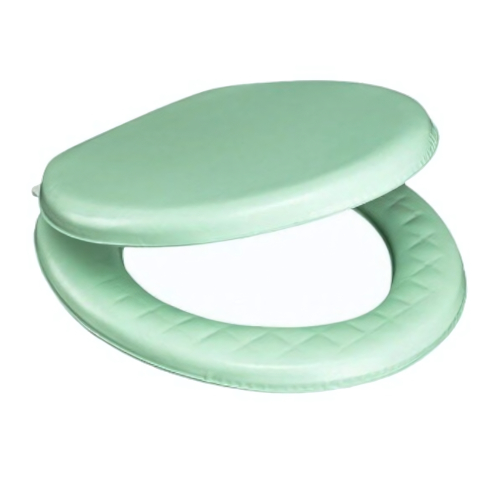 Мягкая крышка-сиденье для унитаза "VANNA LUX" цвет зеленый