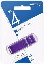 4GB USB Smartbuy Quartz series Violet