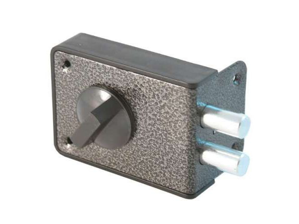 Замок накладной 3Н 1-3А-1 серебро(20шт/уп)