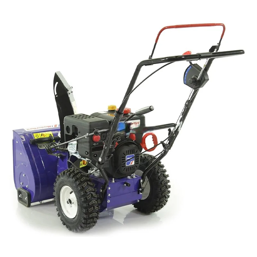 MasterYard MX6522 снегоуборщик бензиновый 6.5 л.с, ковш 56 см, выброс 8 м, 4 вперед/2 назад