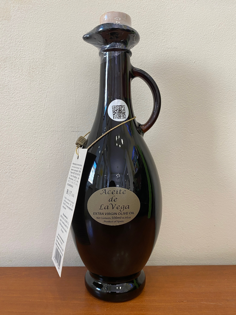 Оливковое масло в кyвшине Acеitе dе La Vеga Extra Virgin 500ml Испания