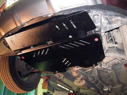 Защита картера и КПП Sheriff для Nissan Murano I (Z50) 2002-2008 арт.15.1003