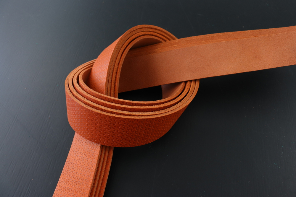 Ременная заготовка рыжая + Плита Древний узор