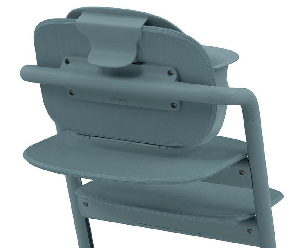 Стульчик для кормления Cybex Lemo 4 в 1 с мягкими чехлами Comfort Inlay Stone Blue/Suede Grey