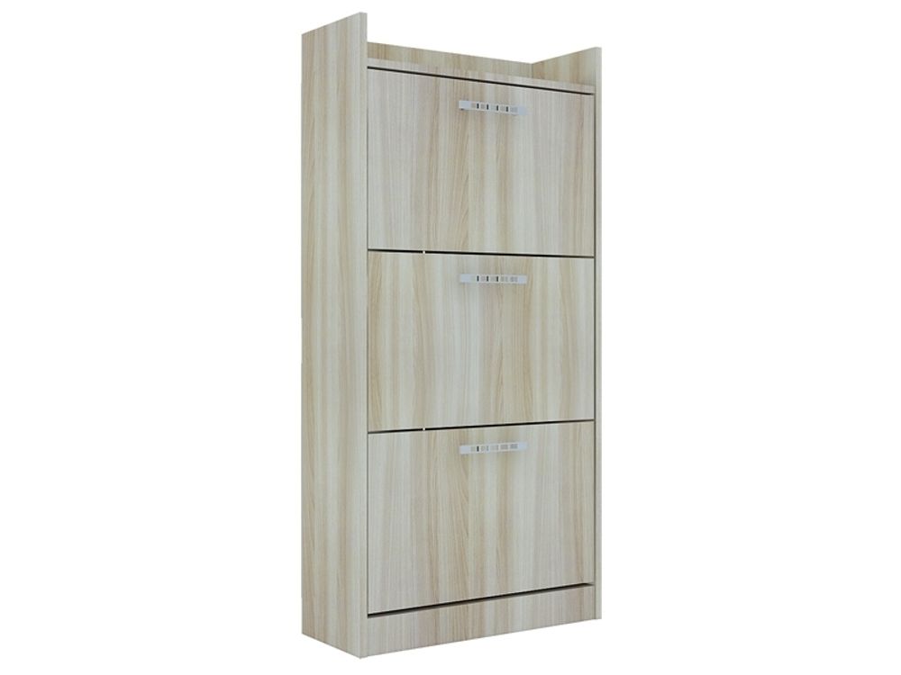 Обувница "Ева 3" М-6 (ясень шимо светлый), ЛДСП, Комфорт-S