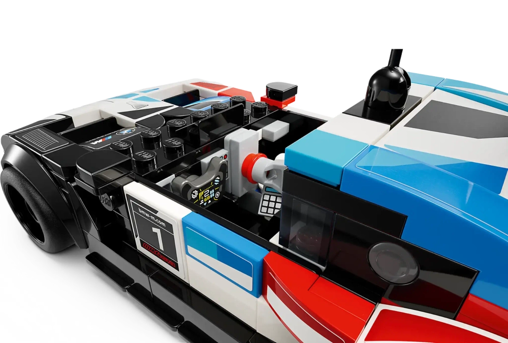 Конструктор LEGO Speed Champions 76922 Гоночные автомобили BMW M4 GT3 и BMW M Hybrid V8