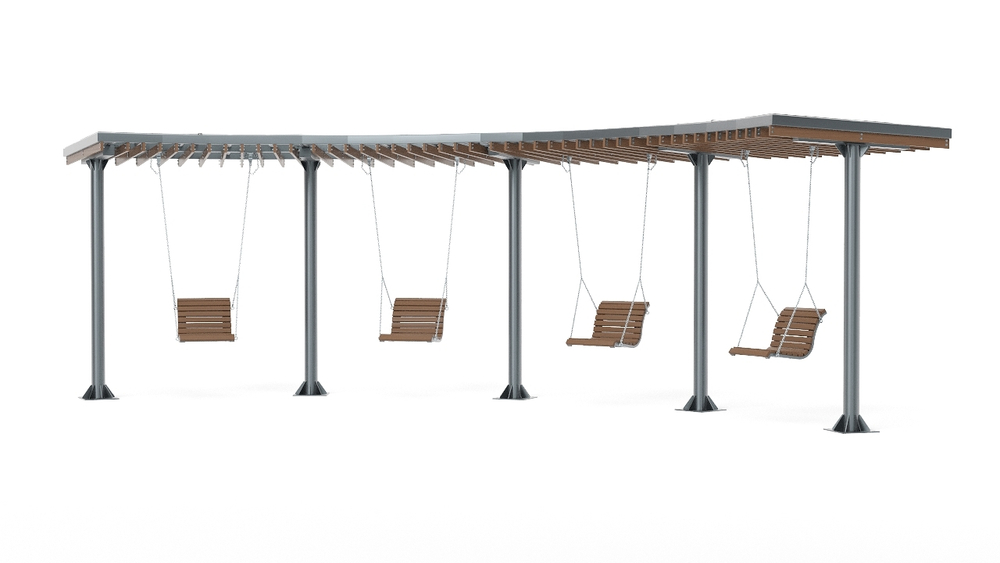 Навес с качелями SK00333
