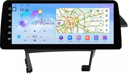 Магнитола для Toyota Prius 30 2009-2015 (правый руль) - FarCar монитор 12.3" 2K QLED на Android 14, TS10, CarPlay, 4G SIM-слот