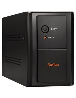 Exegate EP285527RUS ИБП ExeGate SpecialPro UNB-2200.LED.AVR.EURO.RJ.USB &lt;2200VA/1300W, LED, AVR, 4 евророзетки, RJ45/11, USB, Black&gt;