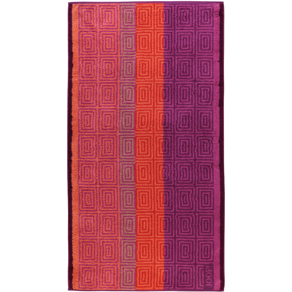 Полотенце 80х150 Cawo-JOOP! Imperial Striped Tile 1640 розовое