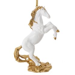 GAEM Фигурка декоративная подвесная "Лошадь", L9 W4 H12,5 см, 4в.