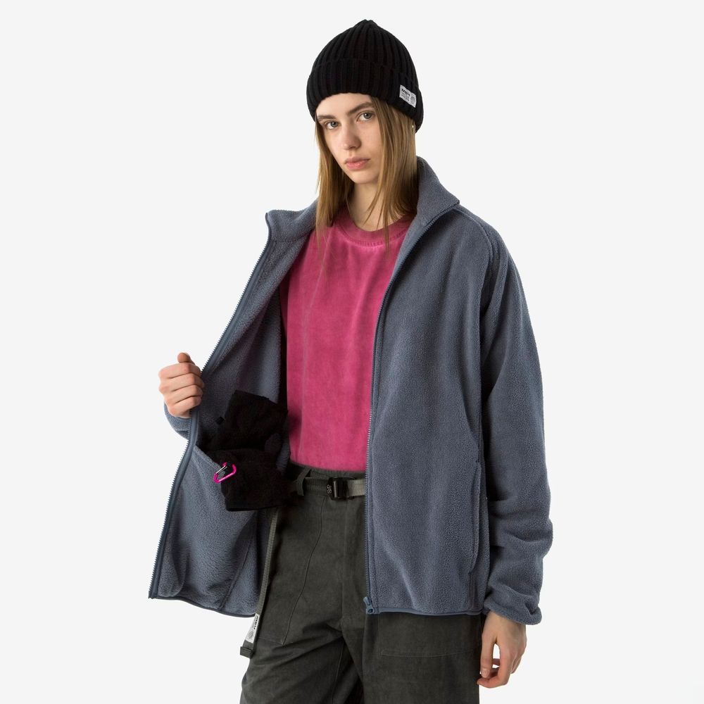 Толстовка Меч Fleece ZIP Steel Grey серая