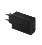 Сетевое зарядное устройство Samsung Super Fast Charger 2хType-C/USB 3.0 /65W (черный)
