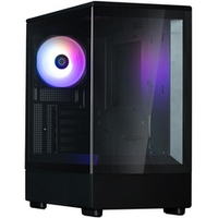 Корпус Mini-Tower Zalman P10 Black, RGB-подсветка, Micro-ATX, черный