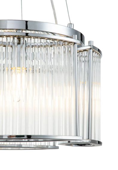 Подвесная люстра Indigo Corsetto 12003/4P Chrome V000074