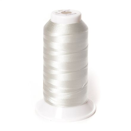 Нитки швейные капрон Russia 50к(60) 1000м, белый [101]