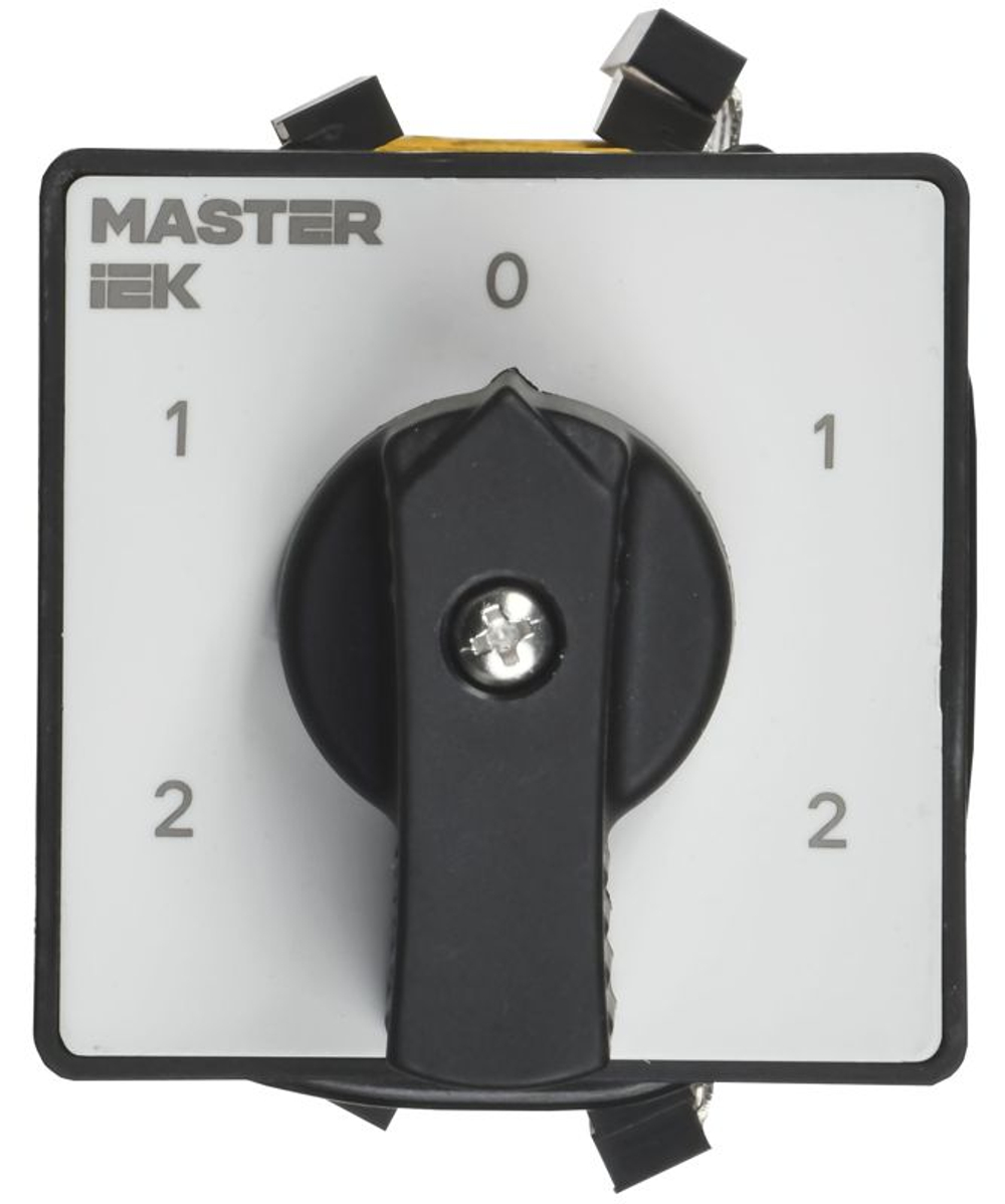 Переключатель кулачковый 10А (сх. 23) стандартная рукоятка IEK MI-CS10-010-023