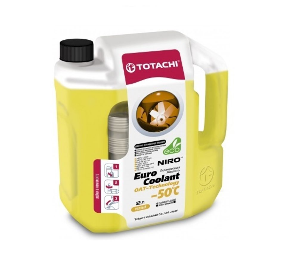 Антифриз Totachi niro euro coolant OAT Technology -50°C