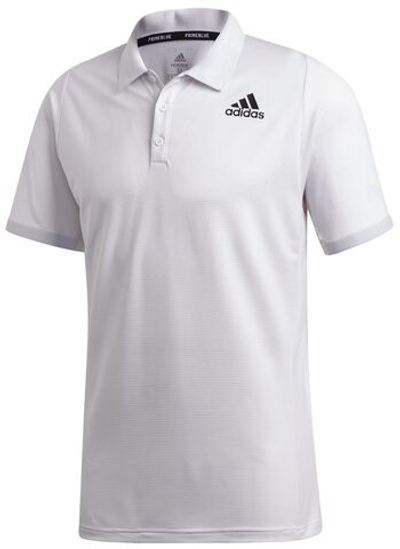 Мужское поло теннисное Adidas Freelift Primeblue Polo M - dash grey/black