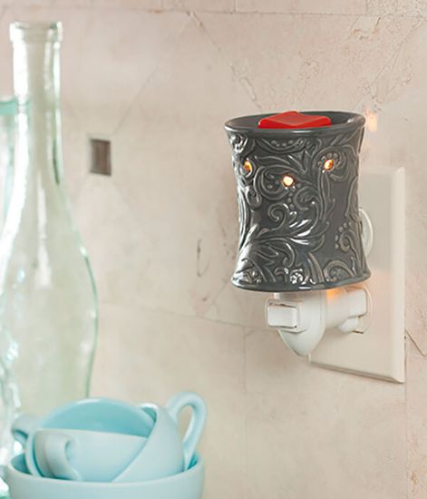 Узоры дождя, аромасветильник розеточный Rainstorm, Candle Warmers