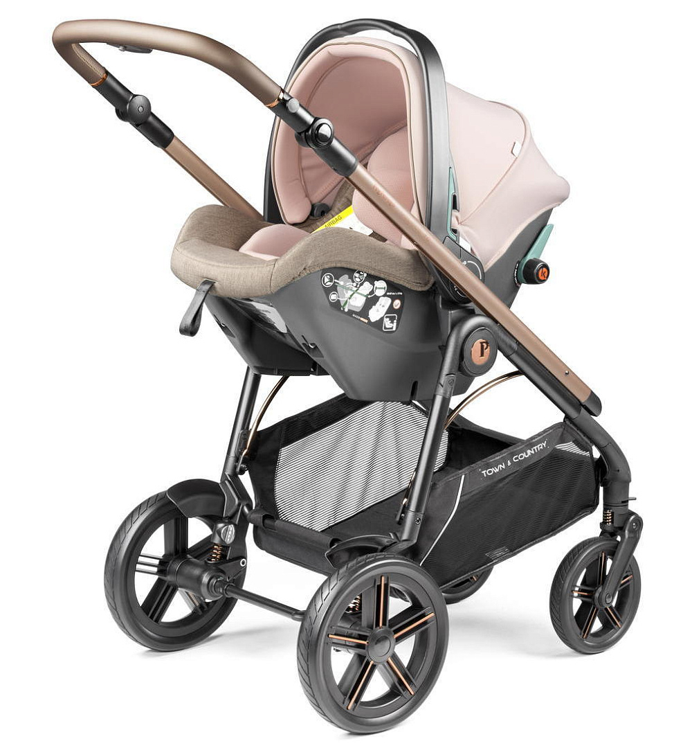 Коляска Peg Perego Veloce TC Brio Culla Belvedere SLK 3 в 1 Mon Amour
