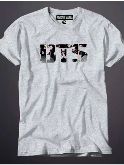 Футболка с принтом BTS