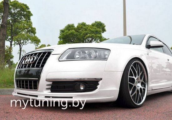 Накладка ABT переднего бампера для Audi A6 C6