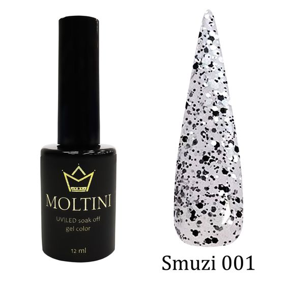 Гель-лак Moltini Smuzi 001, 12 ml