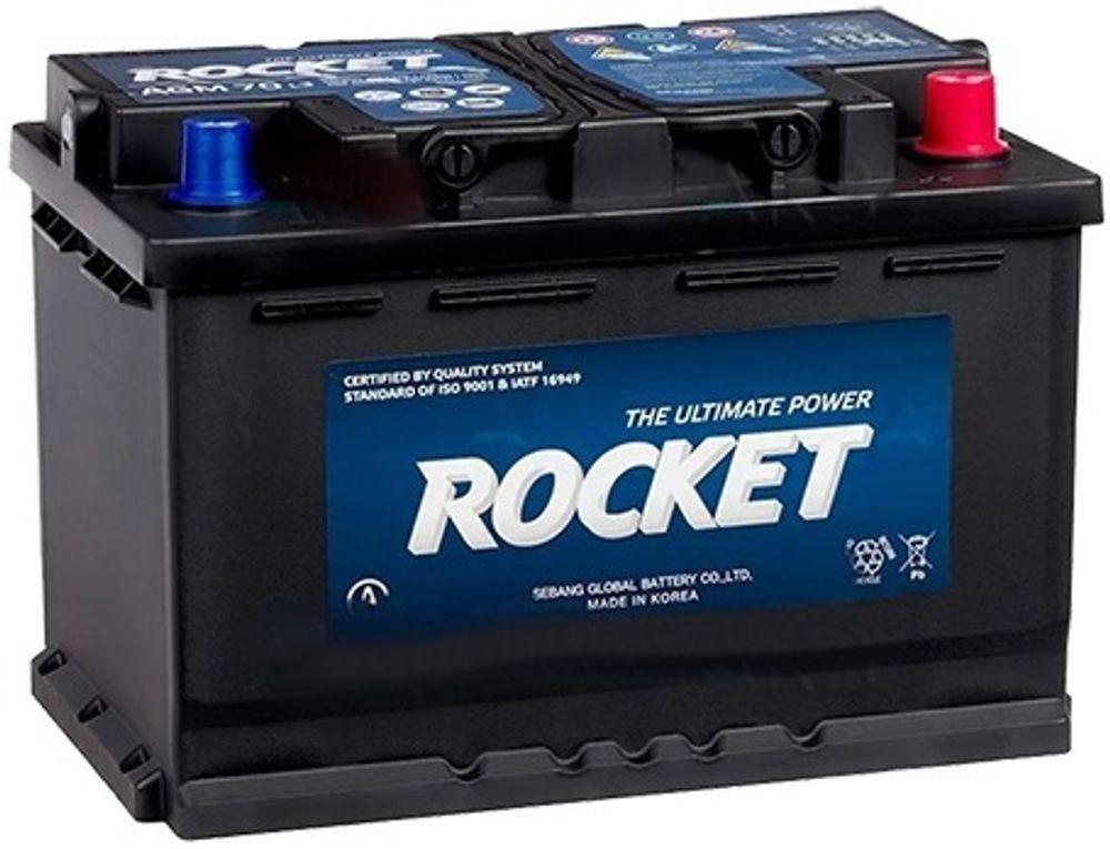 ROCKET AGM 6CT- 70 аккумулятор