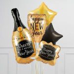 Б ФИГУРА HNY Бокал шампанского, 37" /94 CM (БГ-32)