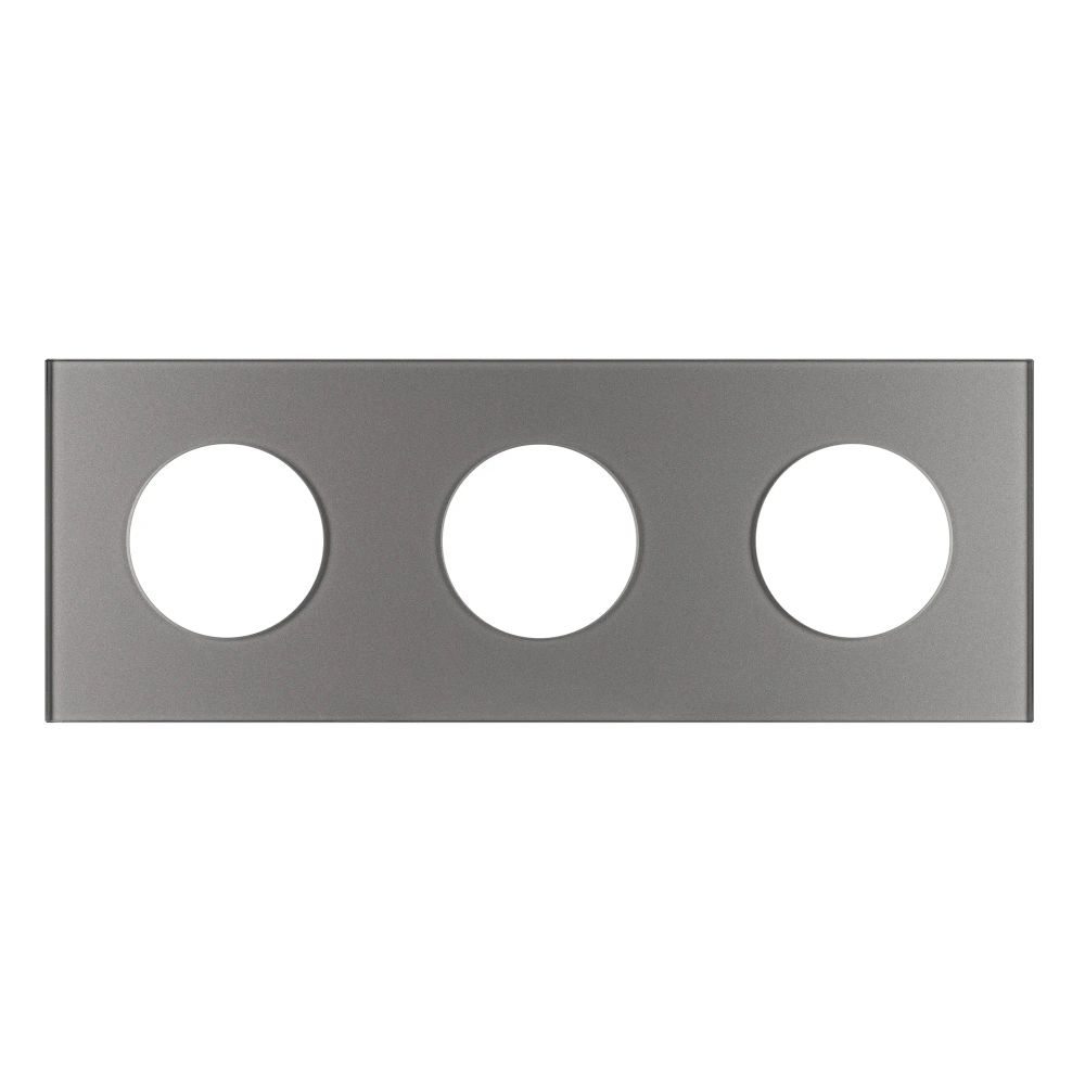 Рамка стеклянная FRM-GLARE-GC-3-GR (Arlight, -) 043840