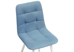 Стул на металлокаркасе Чилли К голубой / белый