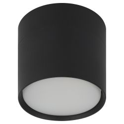 Светильник настенно-потолочный спот ЭРА OL12 GX53 SBK под лампу GX53 черный | Накладные светильники