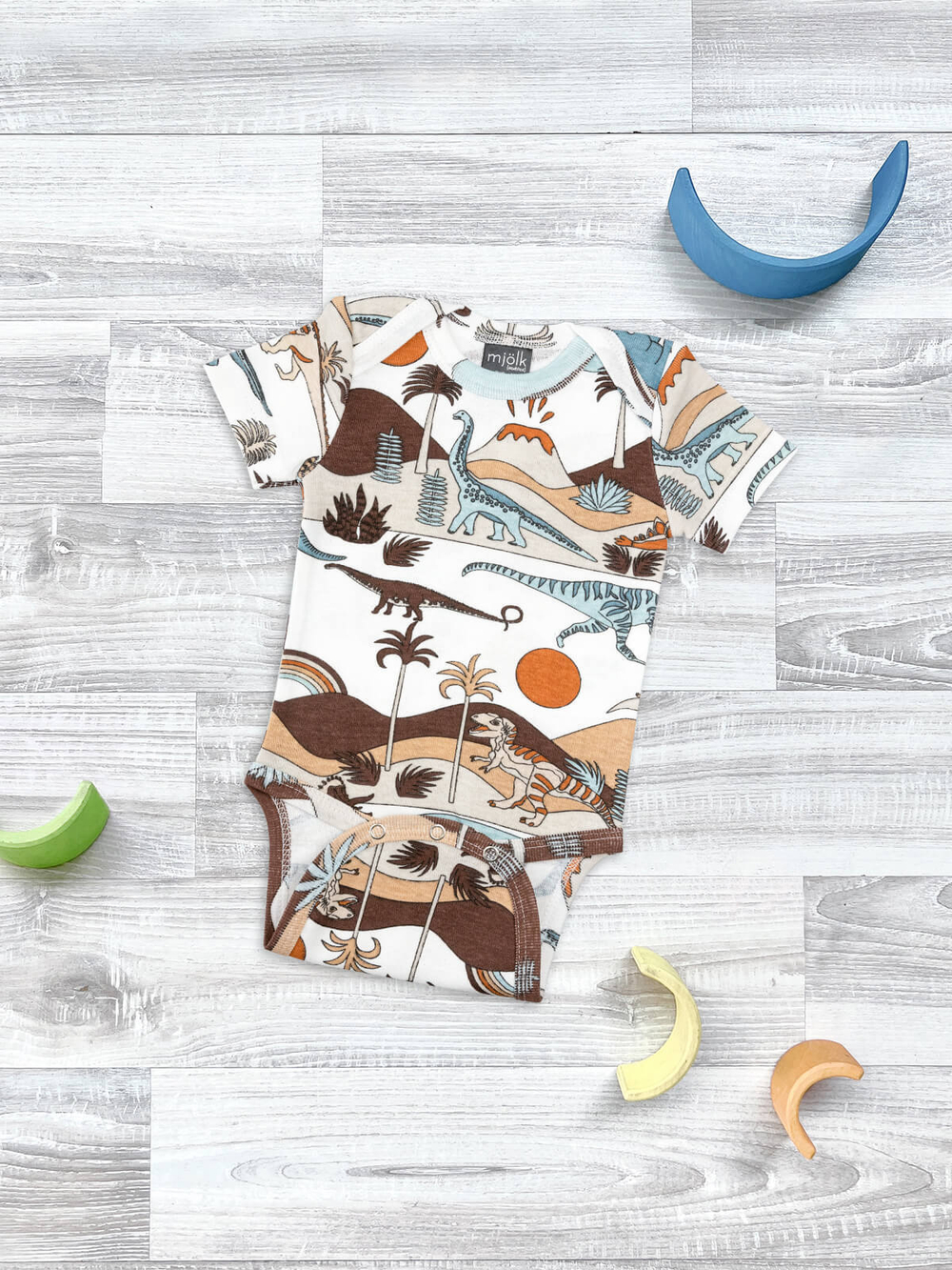 Боди Mjölk Dinoworld