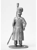 Оловянный солдатик Офицер Чугуевского полка в зимней форме, 1798-1800 г. г.