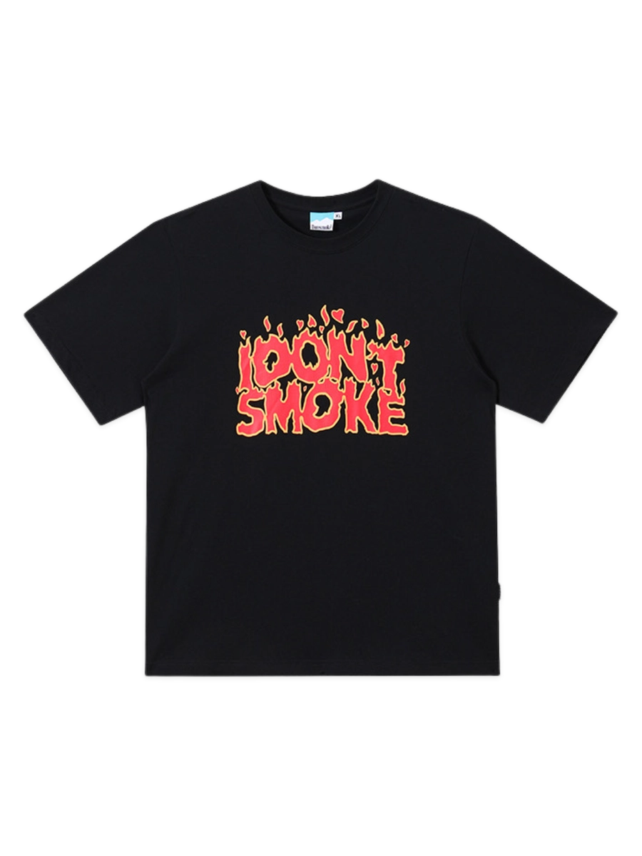 Футболка DONSMOKE "Flame Logo" Oversized Tee