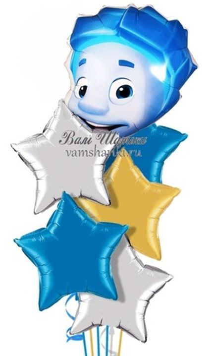 Фонтан "Фиксик Нолик"