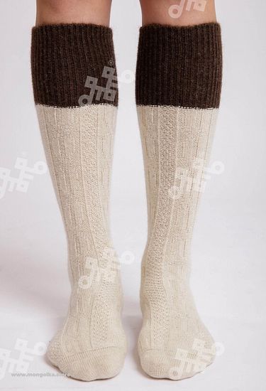 Гольфы из 100% монгольской шерсти